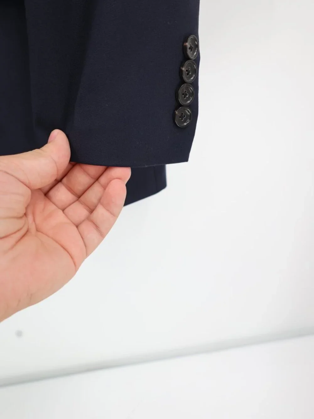 J Crew Sport Coat Mens 40R Crosby Loro Piana Super 120s Wool Blazer navy Blue